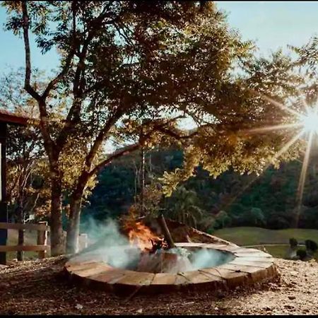 Cabana Sassafras Com Hidromassagem Алфредо Вагнер Екстериор снимка