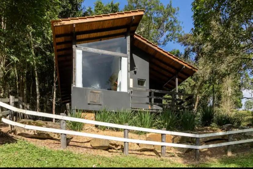 Cabana Sassafras Com Hidromassagem Алфредо Вагнер Екстериор снимка