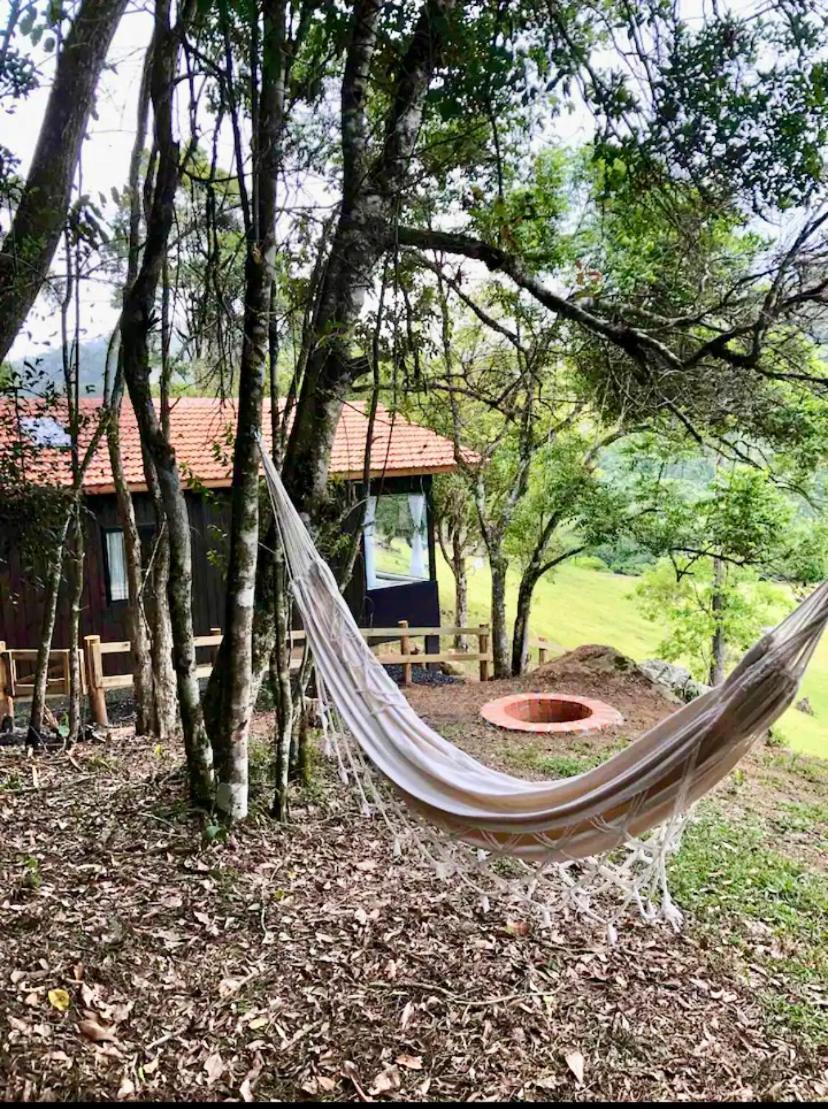 Cabana Sassafras Com Hidromassagem Алфредо Вагнер Екстериор снимка