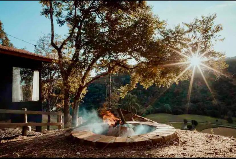 Cabana Sassafras Com Hidromassagem Алфредо Вагнер Екстериор снимка